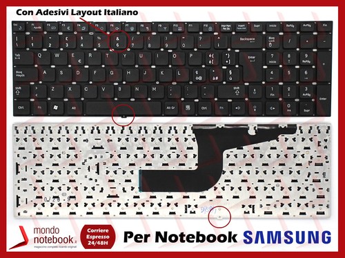 Tastiera notebook samsung - notebook,